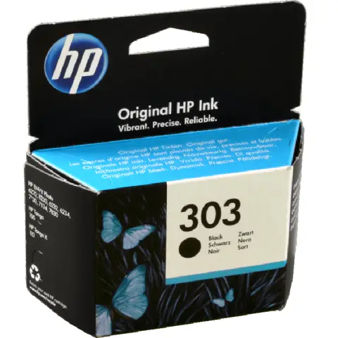 Tusz HP 303 / T6N02AE Czarny do drukarek (Oryginalny) [4ml]